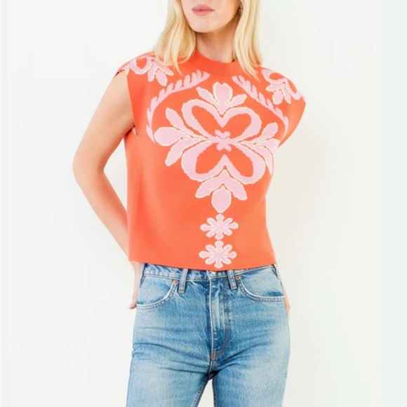 THML Tops - THML Beautiful Beginnings Sleeveless Sweater NWT Women’s Size XS